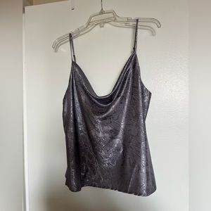 Elegant Gray Women's Top
